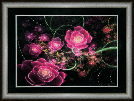 Набір картина стразами Чарівна Мить КС-103 Рожеве сяйво
