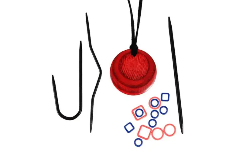 35016 Вязальні магнітні намистини (Cherry Berry) KnitPro