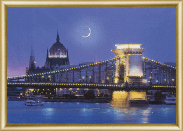 Набір картина стразами Чарівна Мить КС-044 Будапешт