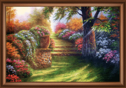 Набір картина стразами Чарівна Мить КС-139 Дивний сад