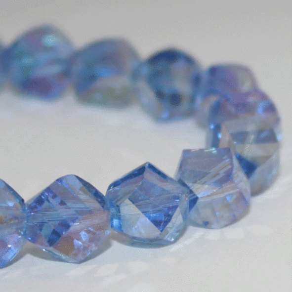 11334/016ABC,10MM,44шт/нитка Crystal Art намистини