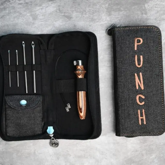 21002 Набір інструментів для килимової вишивки The Earthy Punch Kit, KnitPro
