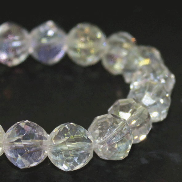 11393/001ABC,12MM,36шт/нитка Crystal Art намистини