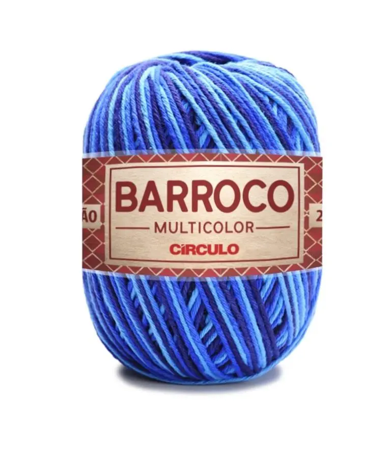9482 BARROCO MULTICO (100% бавовна, 200гр. 226м. 6 мот. в уп.)