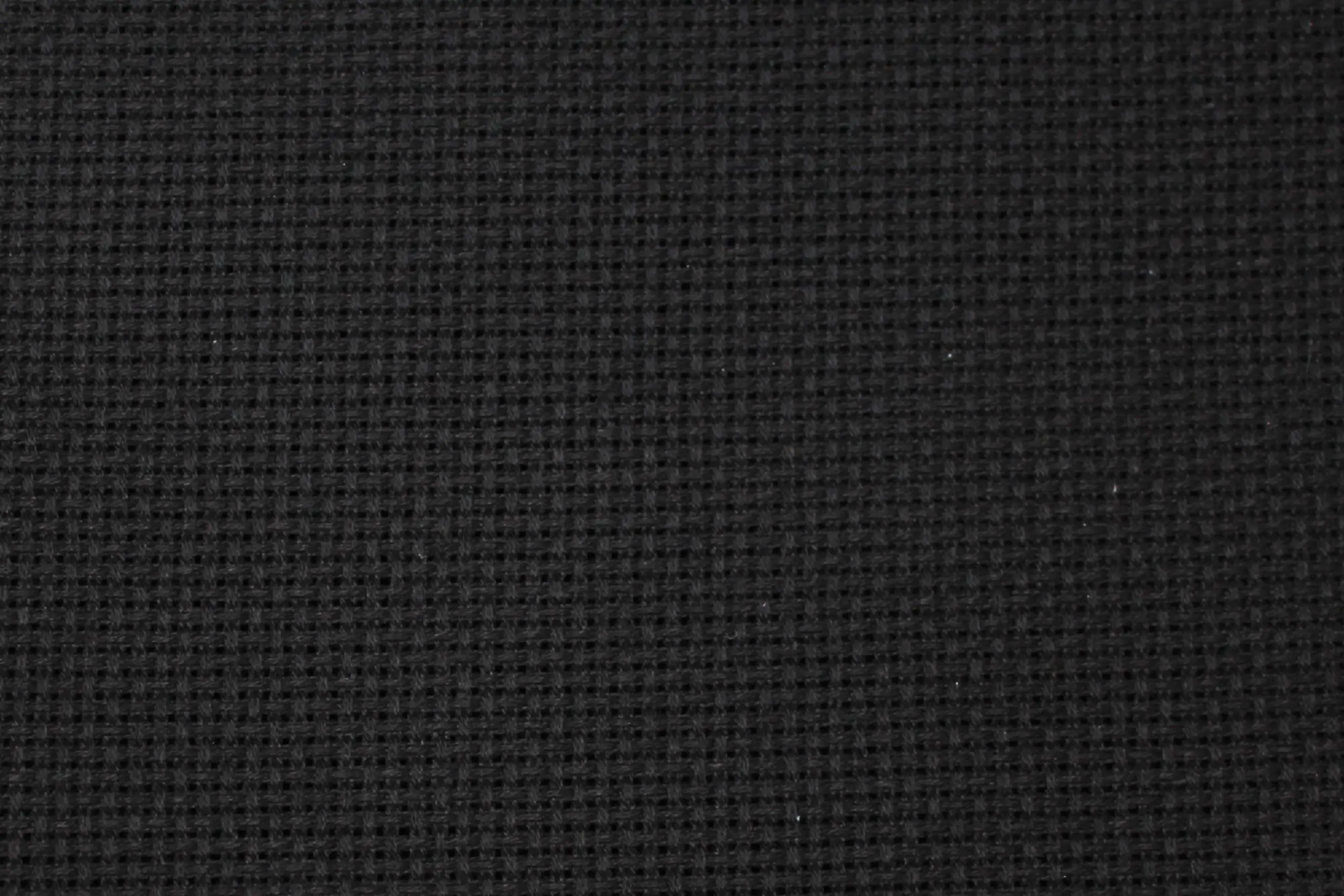 Канва для вишивання подвійного кручення Арт.56 К5,5 чорна, 100% бавовна, 50х50см