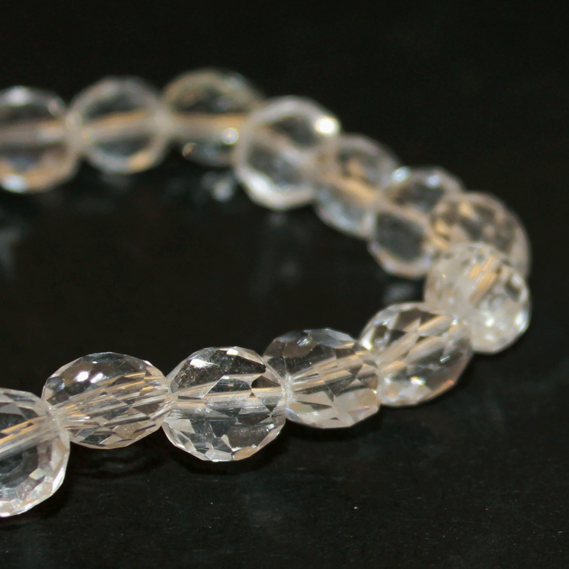 11371/001C,10MM,45шт/нитка Crystal Art намистини