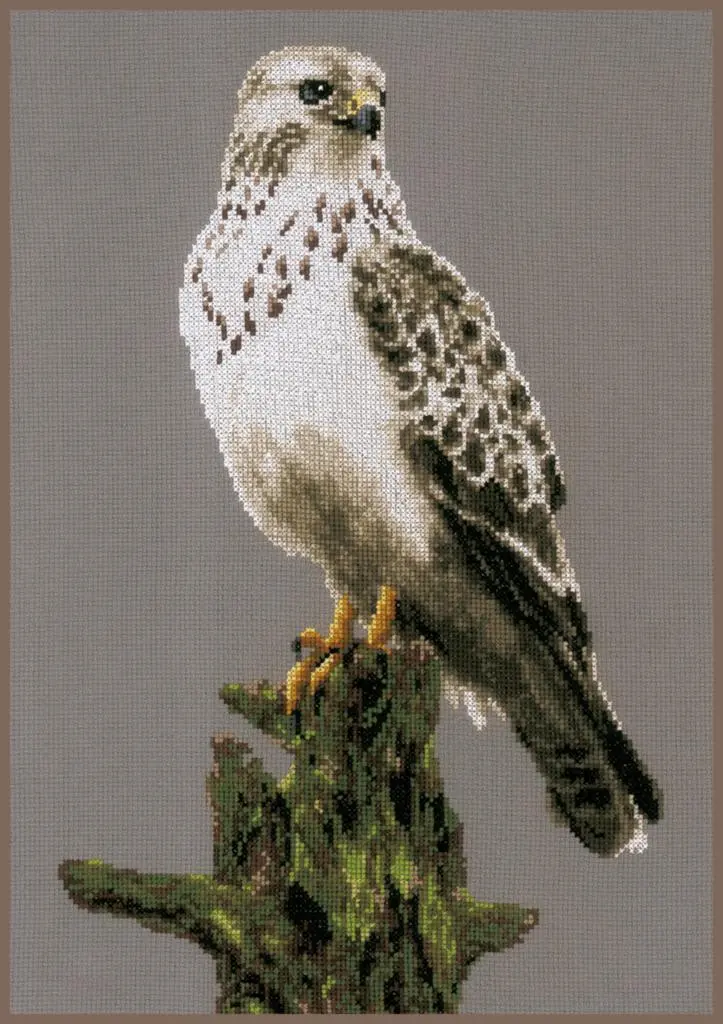 PN-0172743 Набір для вишивки хрестом LanArte Falcon Сокіл