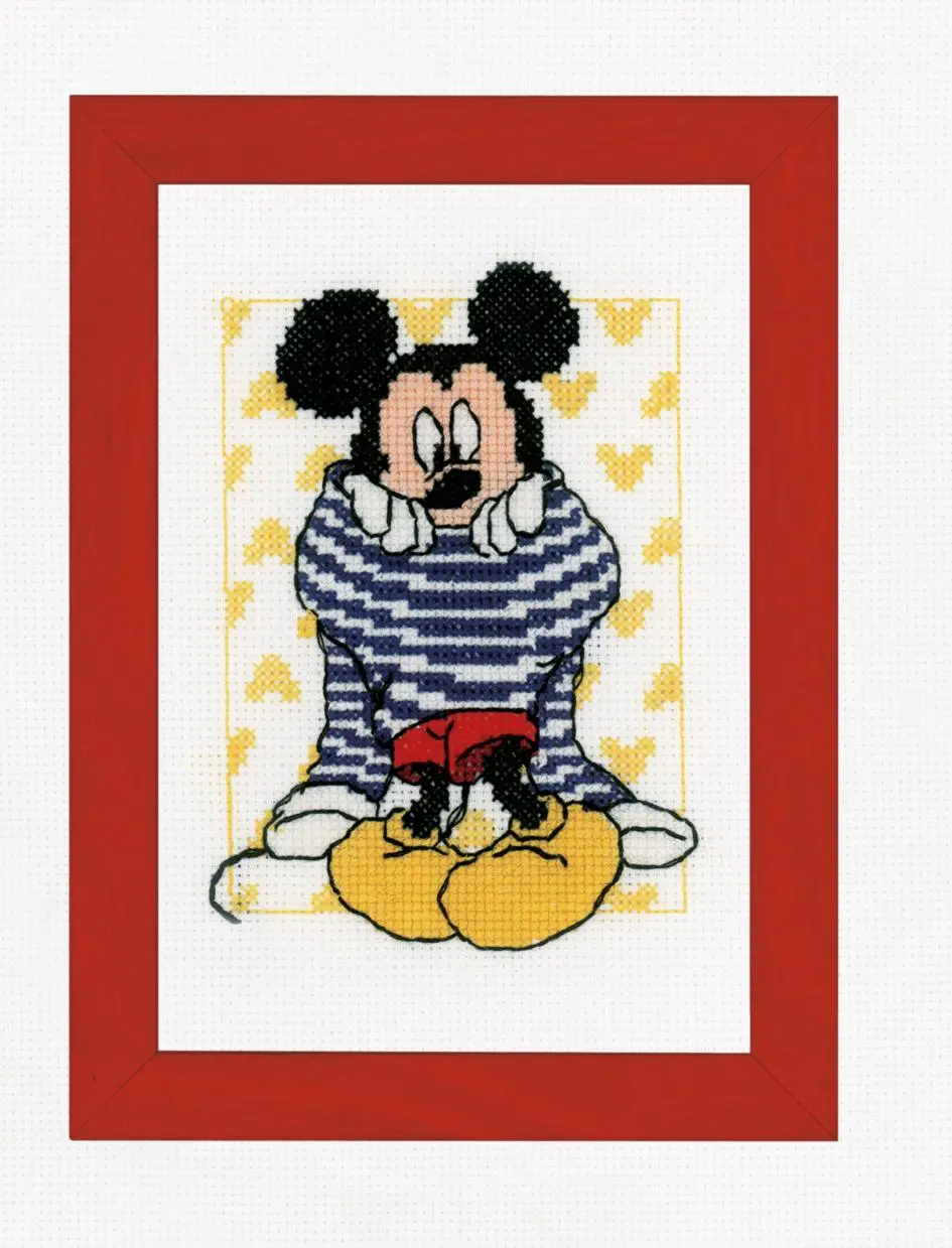 PN-0167520 Набір для вишивання хрестом Vervaco Mickey Mouse