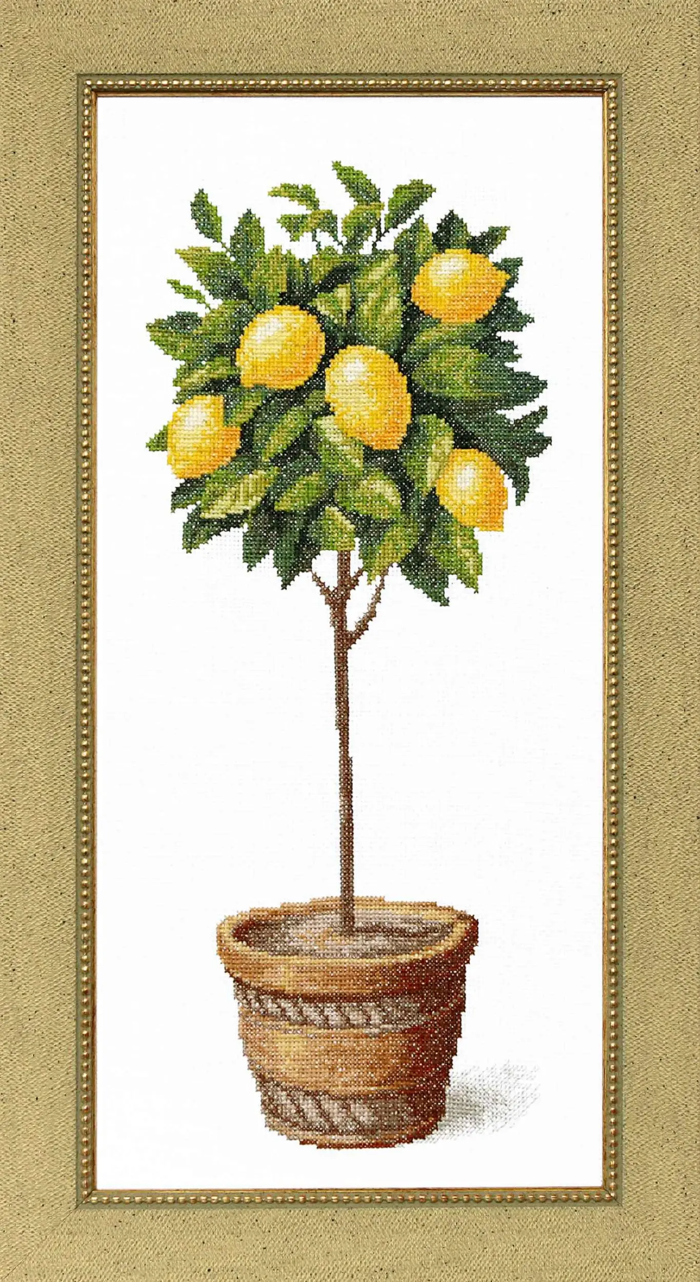 ВТ-075 Набір для вишивання хрестиком Crystal Art Лимонне дерево