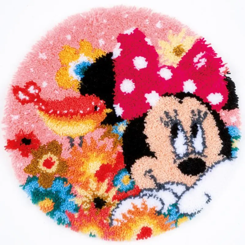 PN-0168424 Набір для вишивання килимка Vervaco Disney Minnie Psst