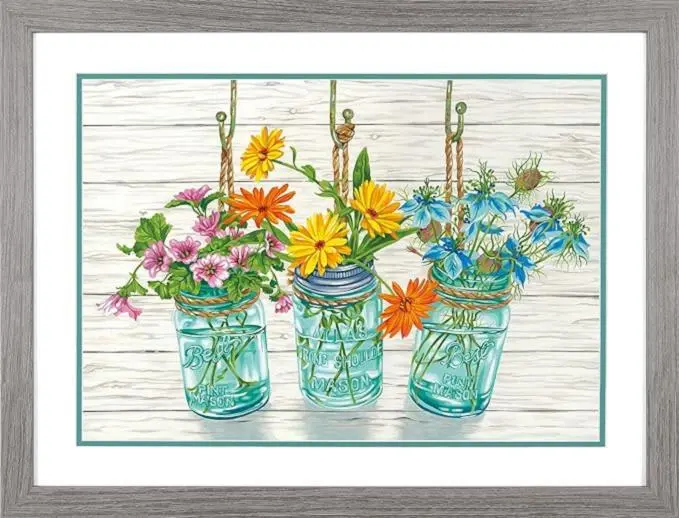 73-91805 Набір для малювання фарбами за номерами Dimensions Floral design Квітковий дизайн