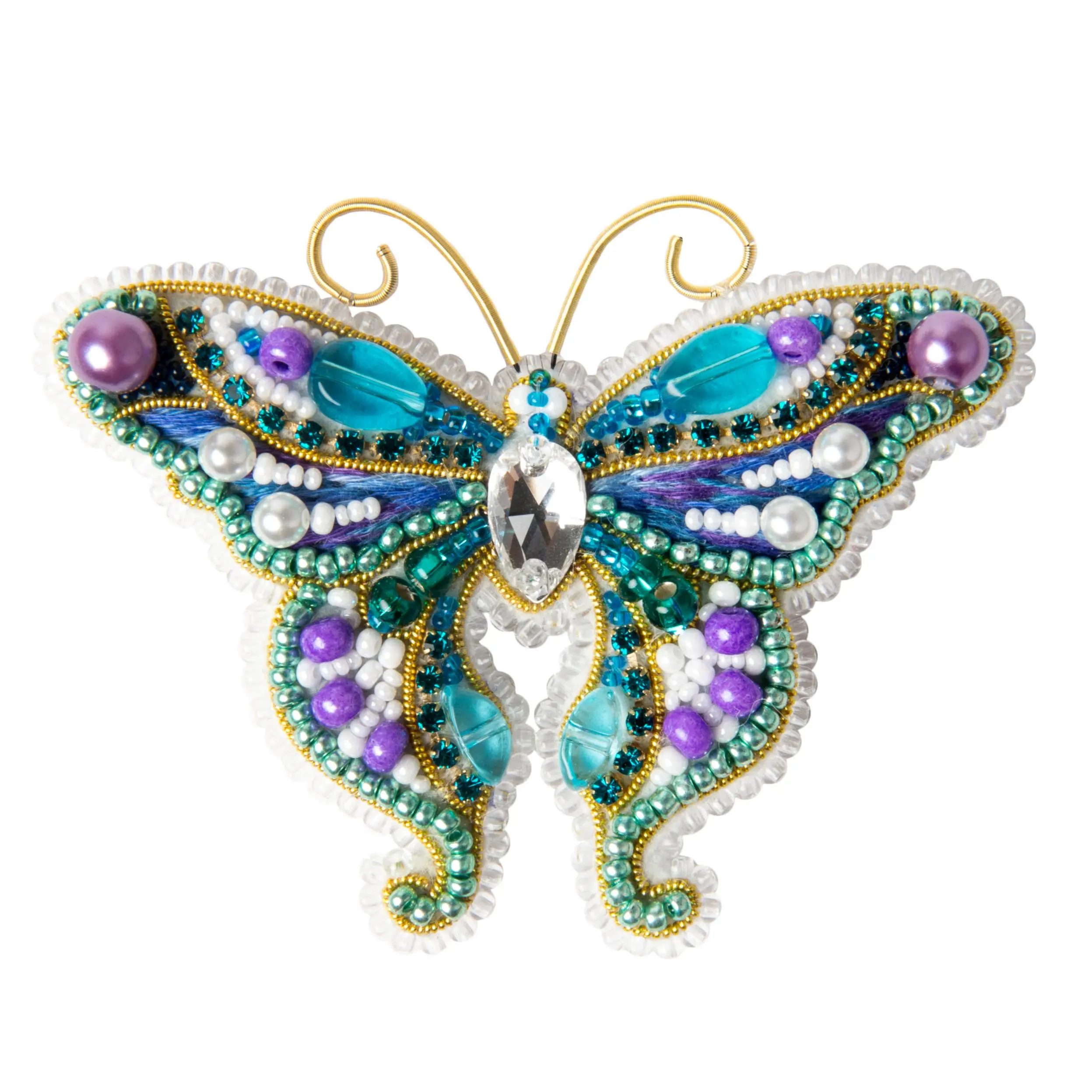 БП-344 Набір для виготовлення брошки Crystal Art Метелик