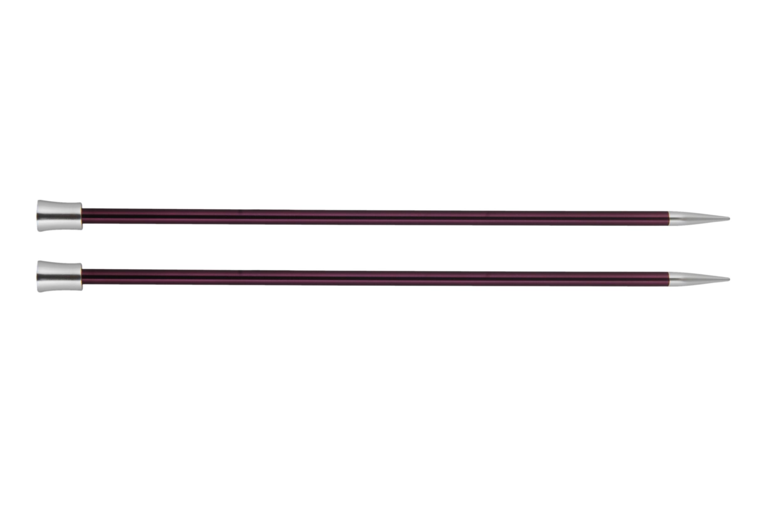 47333 Спиці прямі Zing KnitPro, 40 см, 6.00 мм
