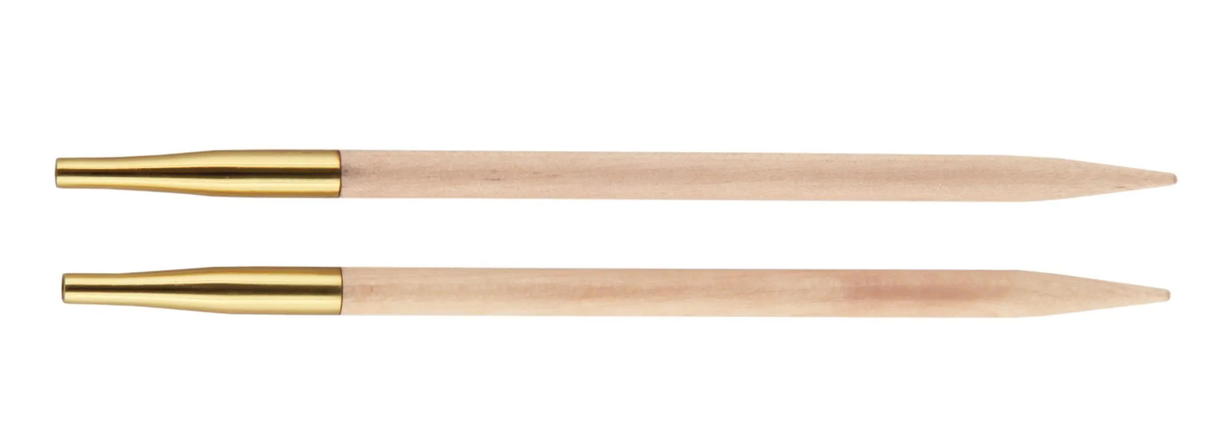 35654 Спиці змімні короткі Basix Birch Wood KnitPro, 3.75 мм