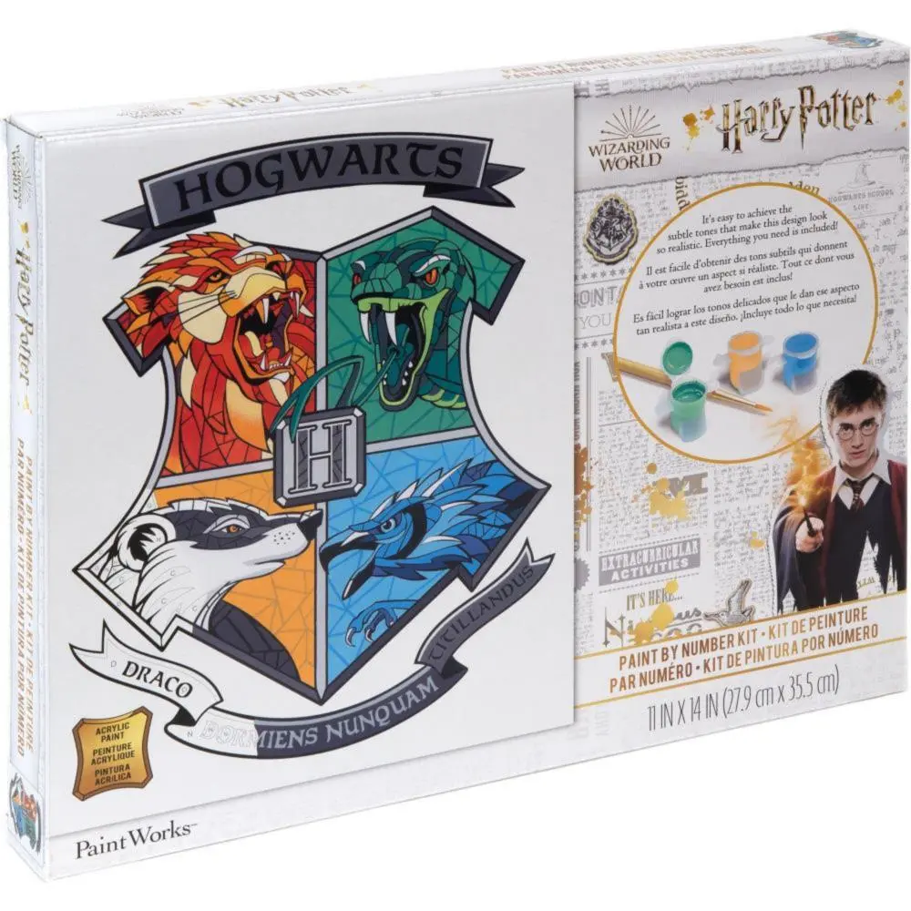 73-91828 Набір для малювання фарбами за номерами Dimensions HogwartsХогвардс