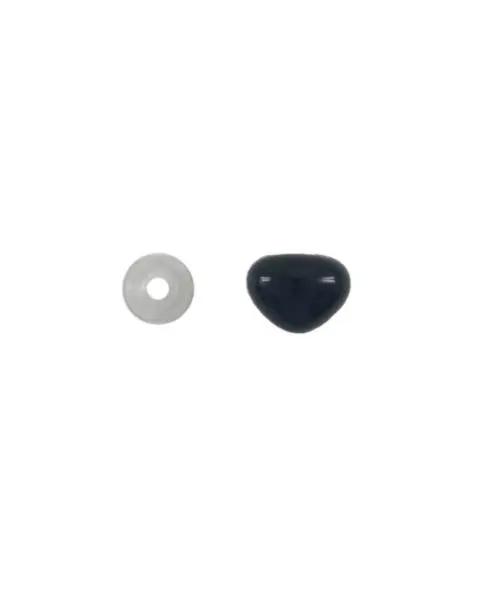 12 SNOU (носик) black - чорний, (12mm), пластик 1шт.