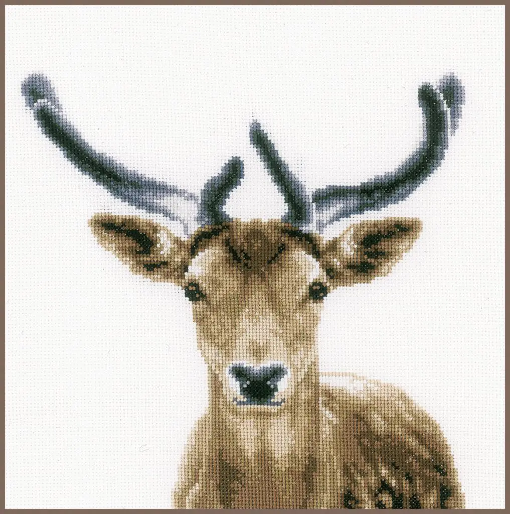 PN-0166708 Набір для вишивки хрестом Vervaco Deer Олень