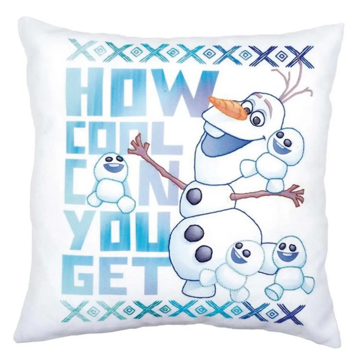 PN-0166253 Набір для вишивання подушки Vervaco Disney Frozen Olaf and Friends 