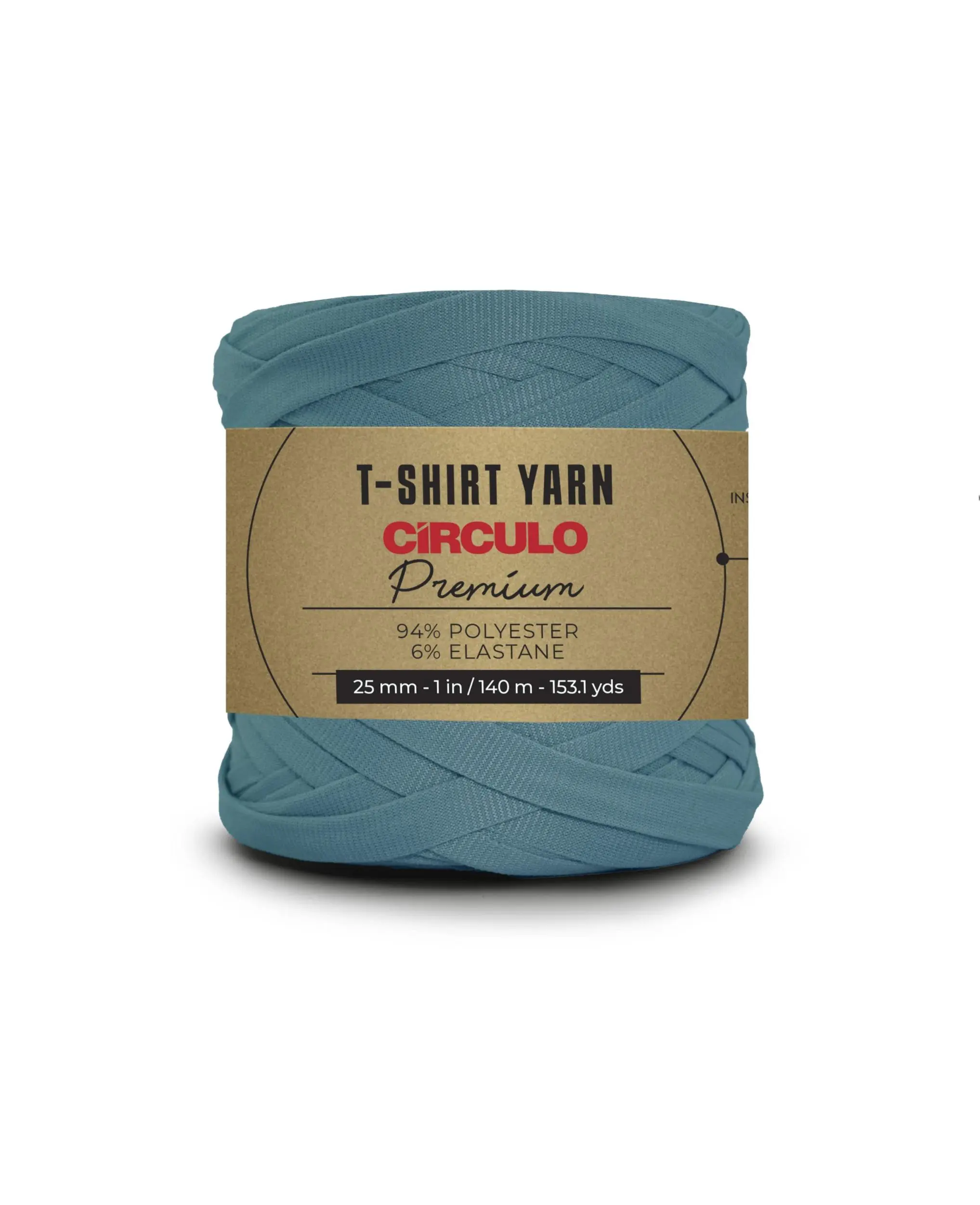 2972 PREMIUM T-SHIRT YARN (94% поліестер, 6% еластан, 270гр. 140м 4 мот. в уп.)