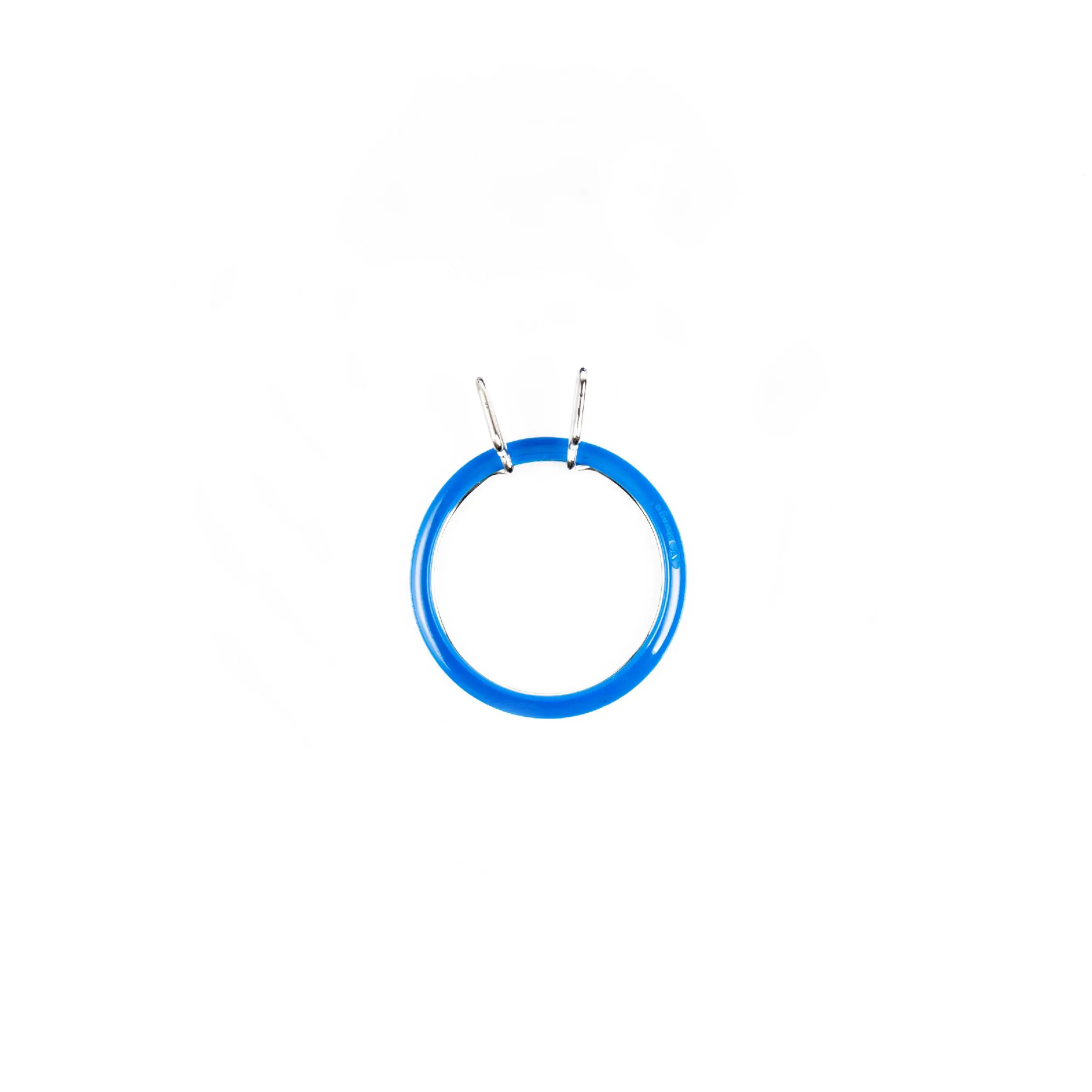 160-3/сині Пяльці Nurge пружинні для вишивання та штопки, висота обідка 2,6мм, діаметр 58мм