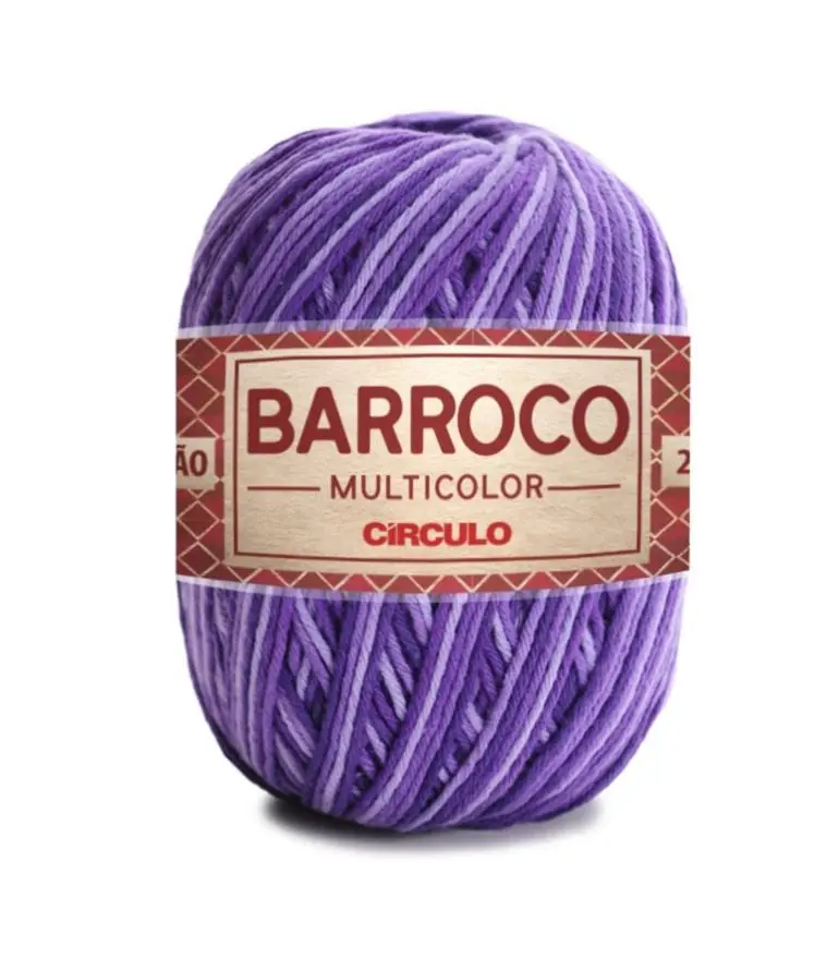 9563 BARROCO MULTICO (100% бавовна, 200гр. 226м. 6 мот. в уп.)