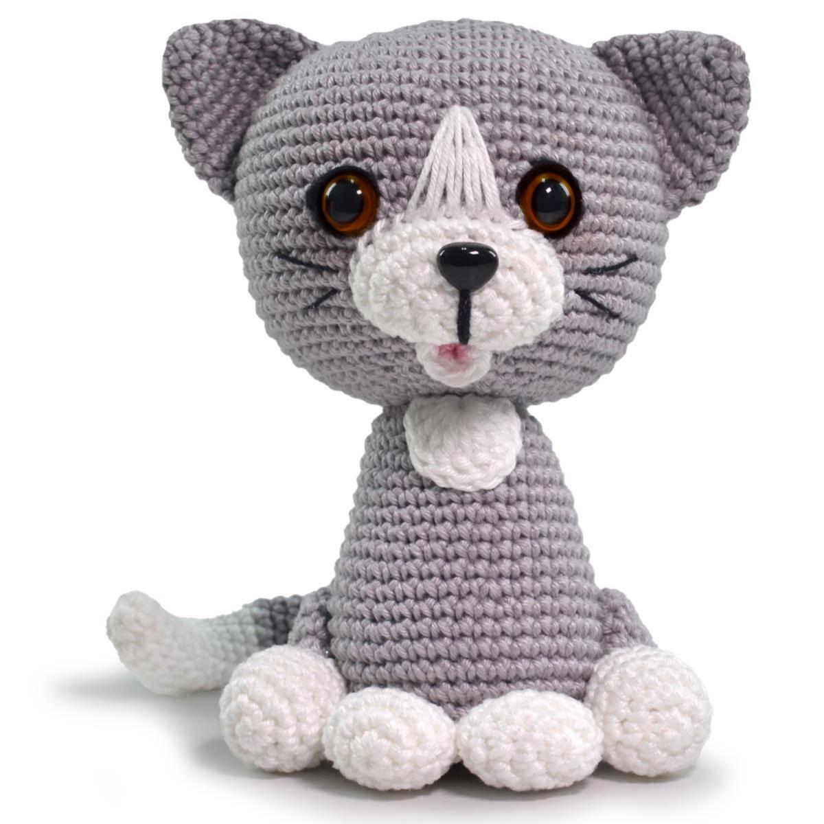 4 AMIGURUMI KIT - CATS  DOGS Persian