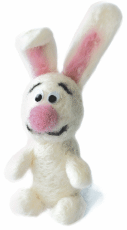 Набір для валяння іграшок Чарівна Мить В-11 Братик-кролик