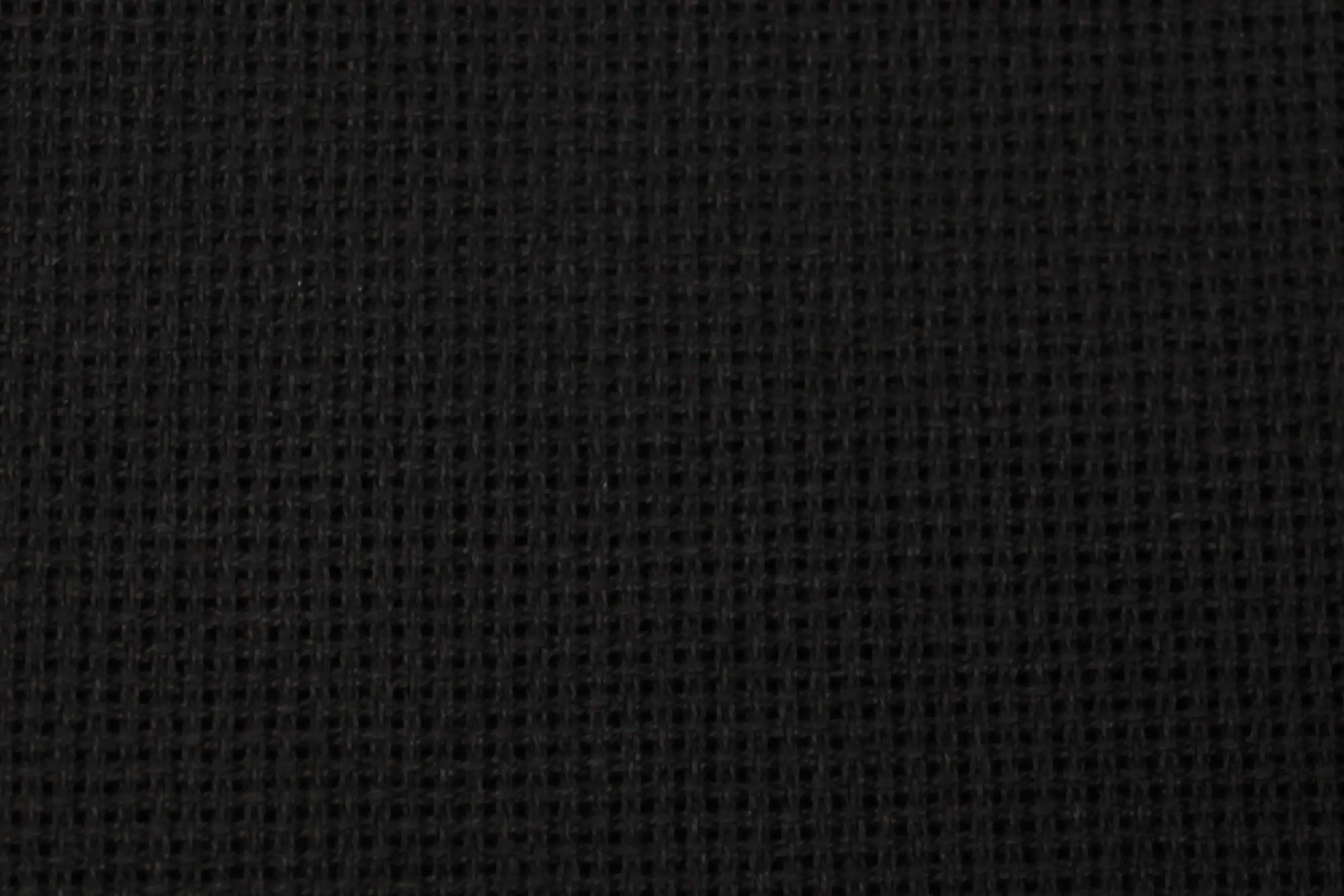 Канва для вишивання подвійного кручення Арт.792 К6 чорна, бавовна 100%, ширина 150см