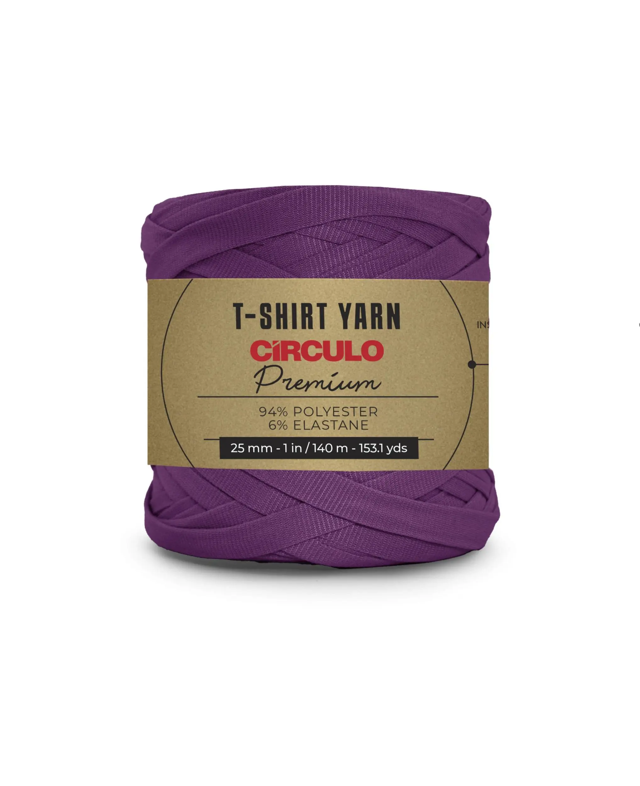 6291 PREMIUM T-SHIRT YARN (94% поліестер, 6% еластан, 270гр. 140м 4 мот. в уп.)