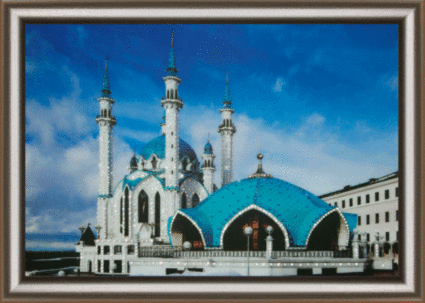 Набір картина стразами Чарівна Мить КС-145 Мечеть Кул Шариф