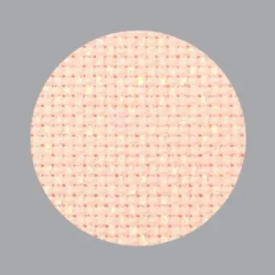 3706/4149 Star-Aida 14 (ширина 110см) рожевий з райдужним люрексом