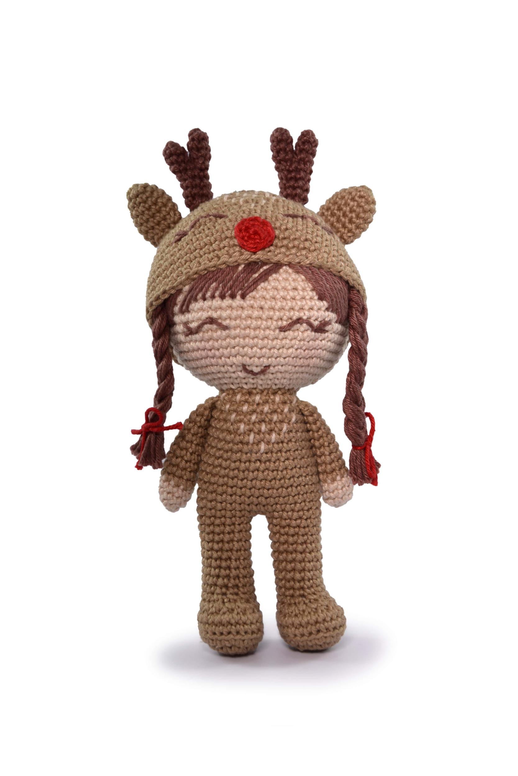 6 AMIGURUMI KIT - CHRISTMAS  (100% бавовна)