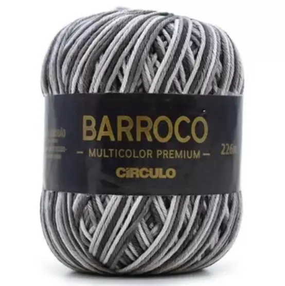 9792 BARROCO MULTICO (100% бавовна, 200гр. 226м. 6 мот. в уп.)