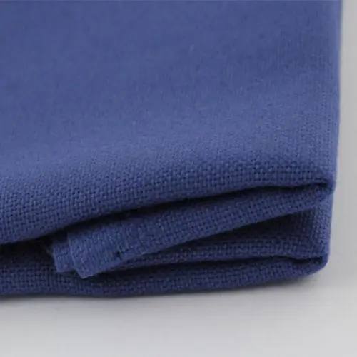 Тканина для вишивання ТПК-190-1 3/13 Онікс (домоткане полотно №30), темно-синій, 48% бавовна, 52% п/е, ширина 1,5м
