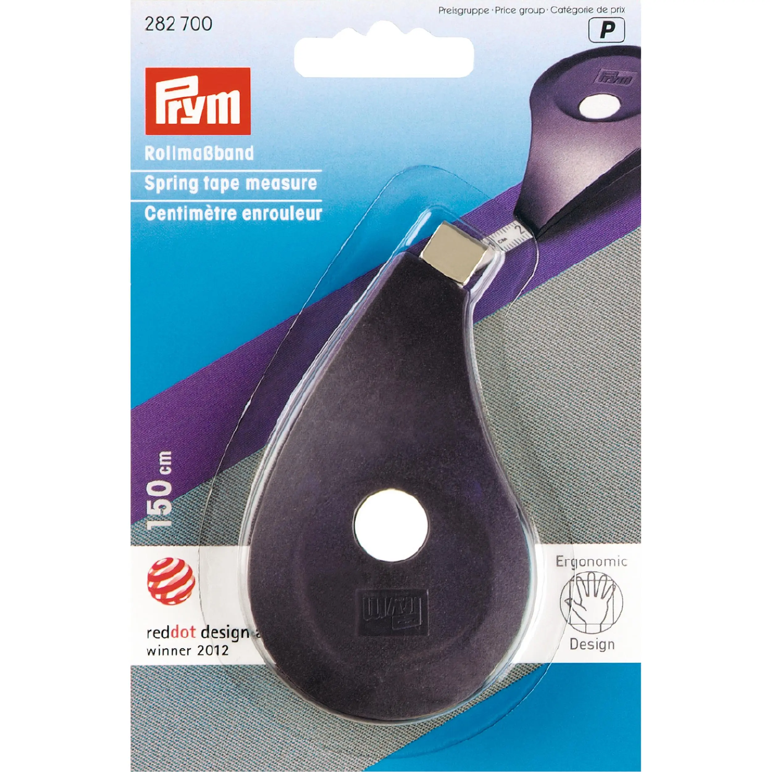 282700 Мірна рулетка prym.ergonomics 150 см, Prym