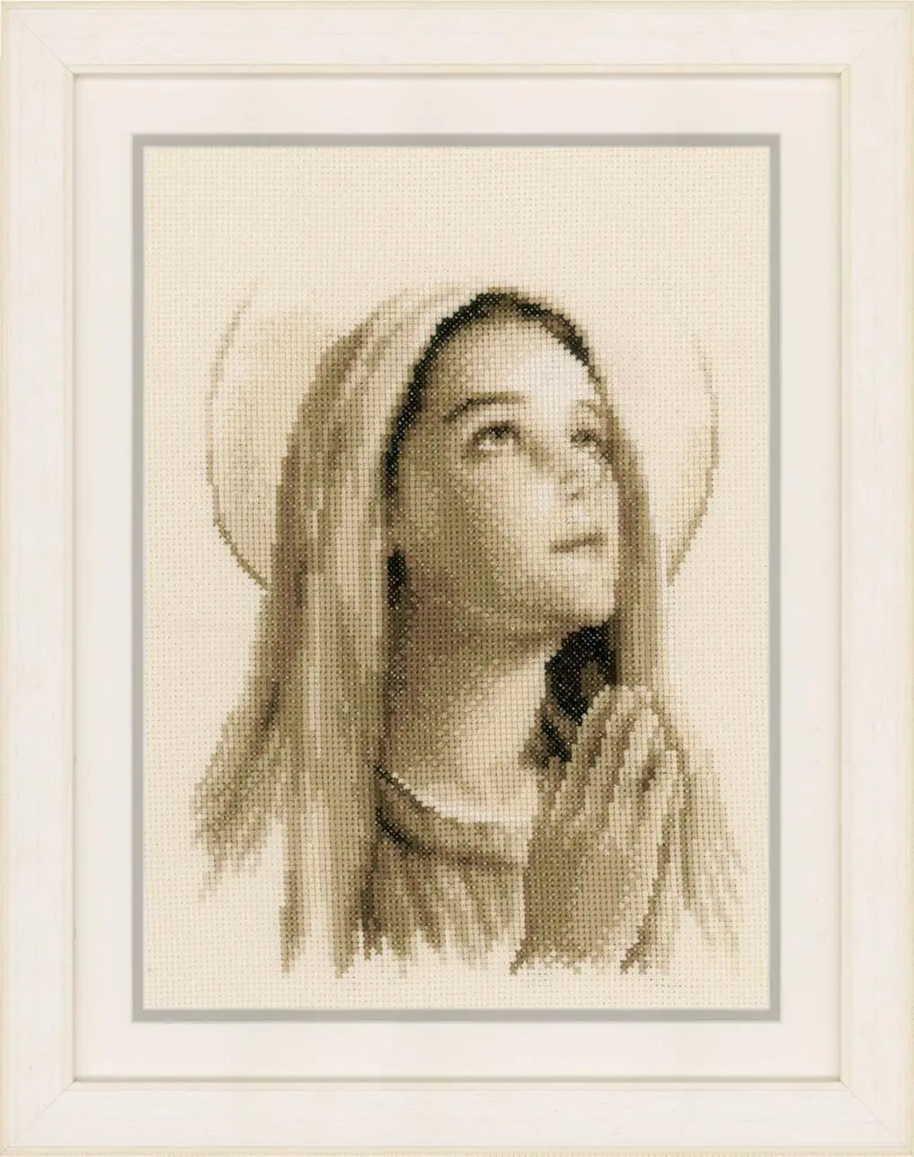 PN-0161586 Набір для вишивання хрестом Vervaco Hail Mary Свята Марія