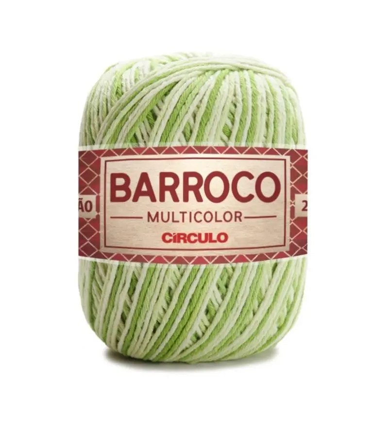 9384 BARROCO MULTICO (100% бавовна, 200гр. 226м. 6 мот. в уп.)