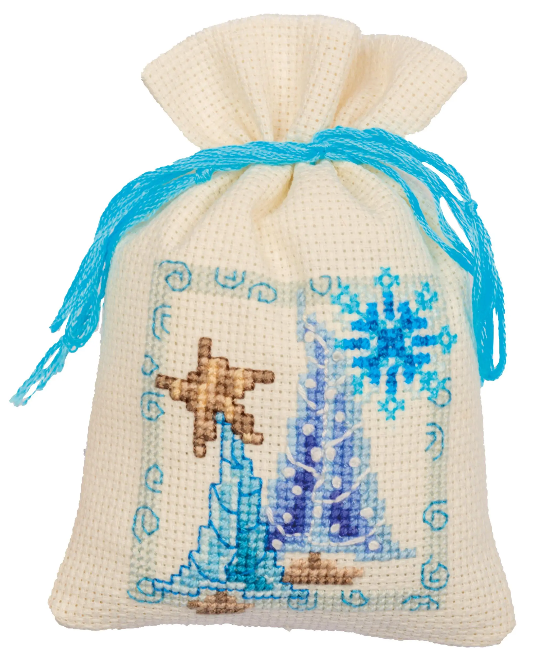 PN-0149458 Набір для вишивання хрестом (мішечки для саше) Vervaco  Різдвяний набір