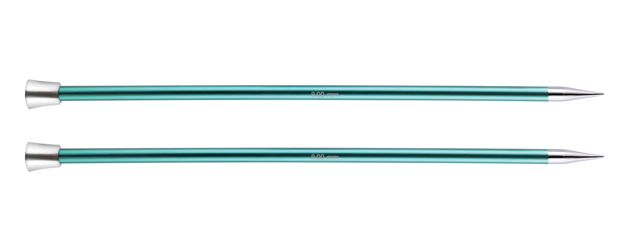 47306 Спиці прямі Zing KnitPro, 35 см, 8.00 мм