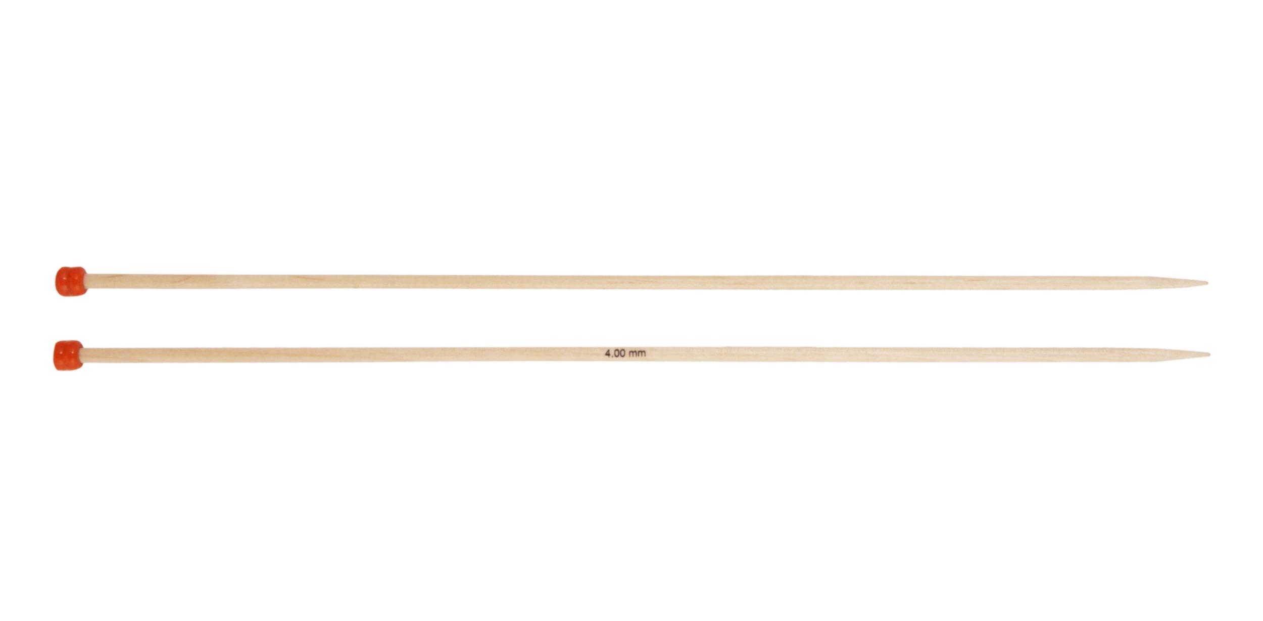 35282 Спиці прямі Basix Birch Wood KnitPro, 40 см, 6.00 мм