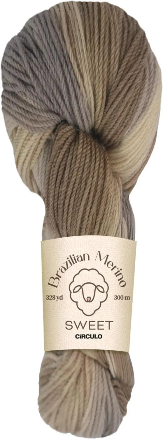 9020 BRAZILIAN MERINO SWEET (100% меринос .100г .300 м )