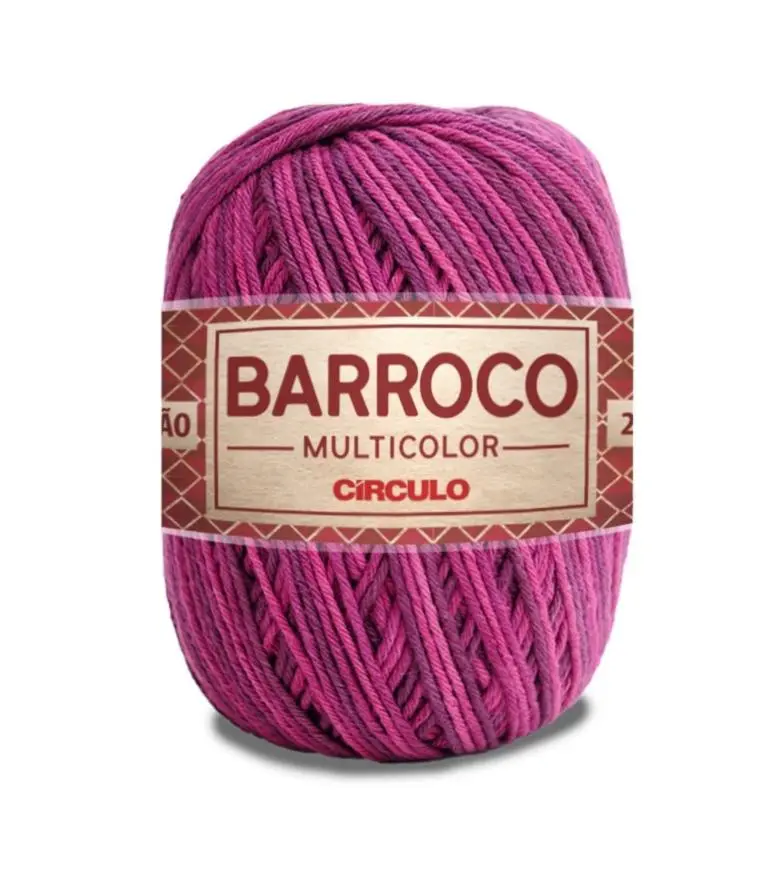 9253 BARROCO MULTICO (100% бавовна, 200гр. 226м. 6 мот. в уп.)