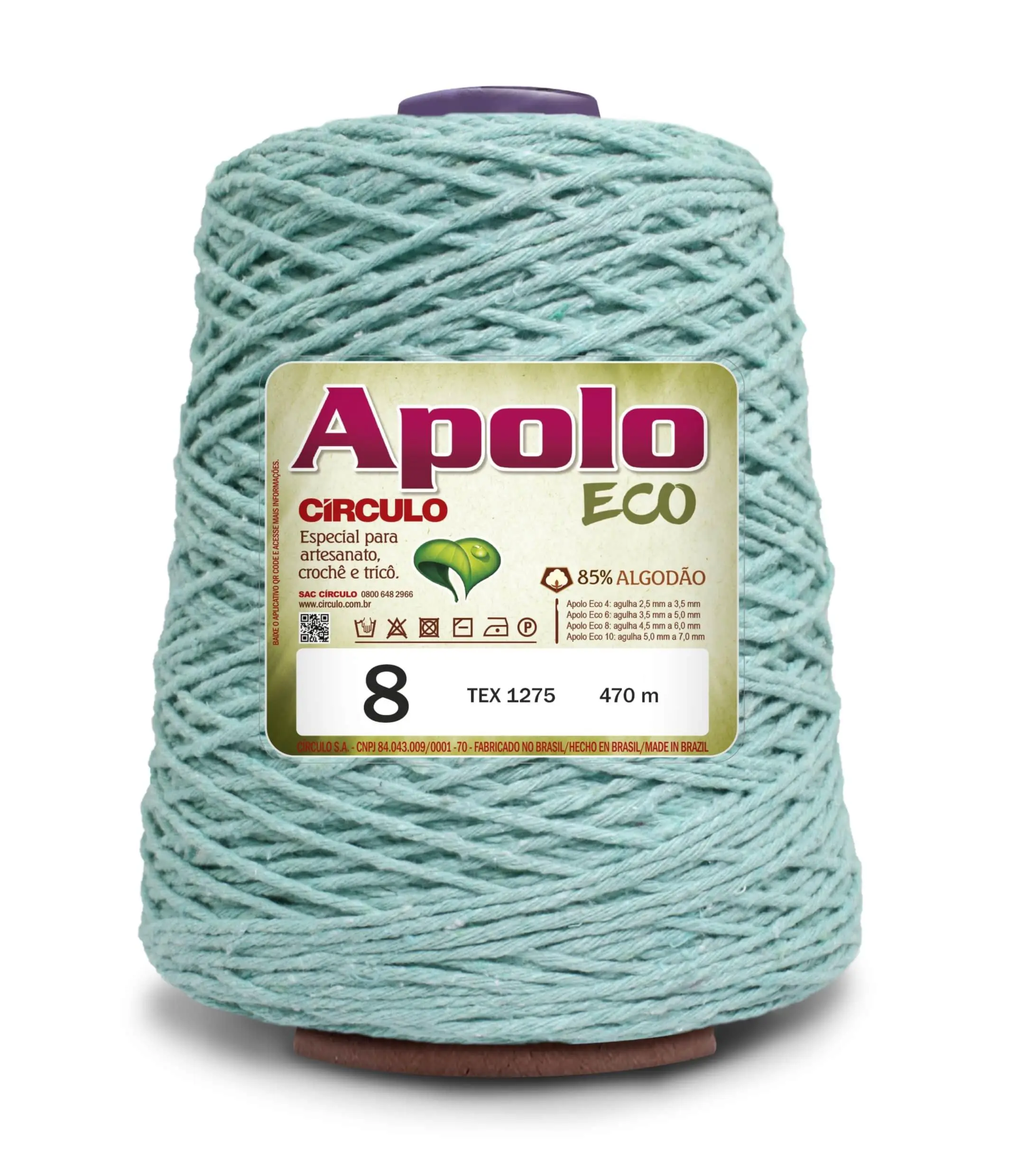 5276 APOLO ECO 8 (85% бавовна, 15% волокна, 600гр, 470м 1шт)