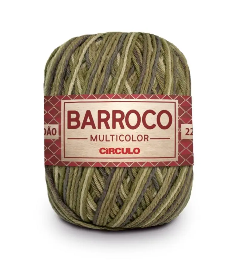 9935 BARROCO MULTICO (100% бавовна, 200гр. 226м. 6 мот. в уп.)