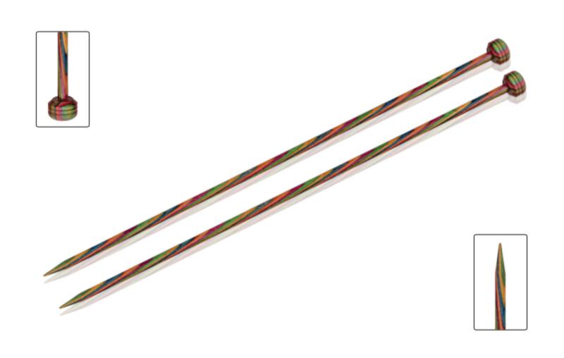 20247 Спиці прямі Symfonie Wood KnitPro, 30 см, 3.25 мм