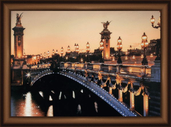 Набір картина стразами Чарівна Мить КС-100 Міст Александра