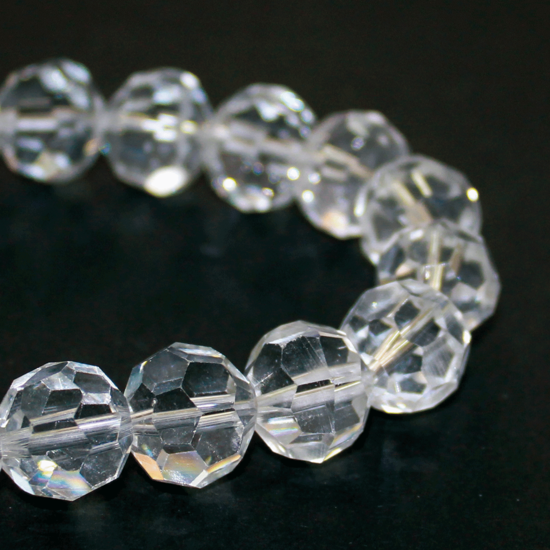 11328/001C,14MM,30шт/нитка Crystal Art намистини