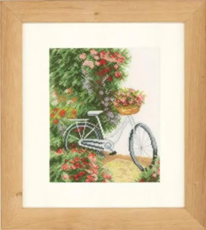 PN-0147006 Набір для вишивки хрестом LanArte My Bicycle Мій велосипед