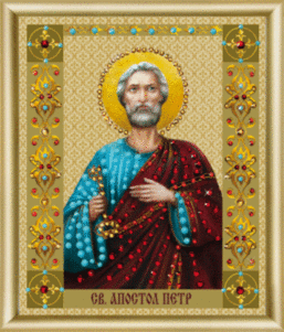 Набір картина стразами Чарівна Мить КС-117 Ікона святого апостола Петра