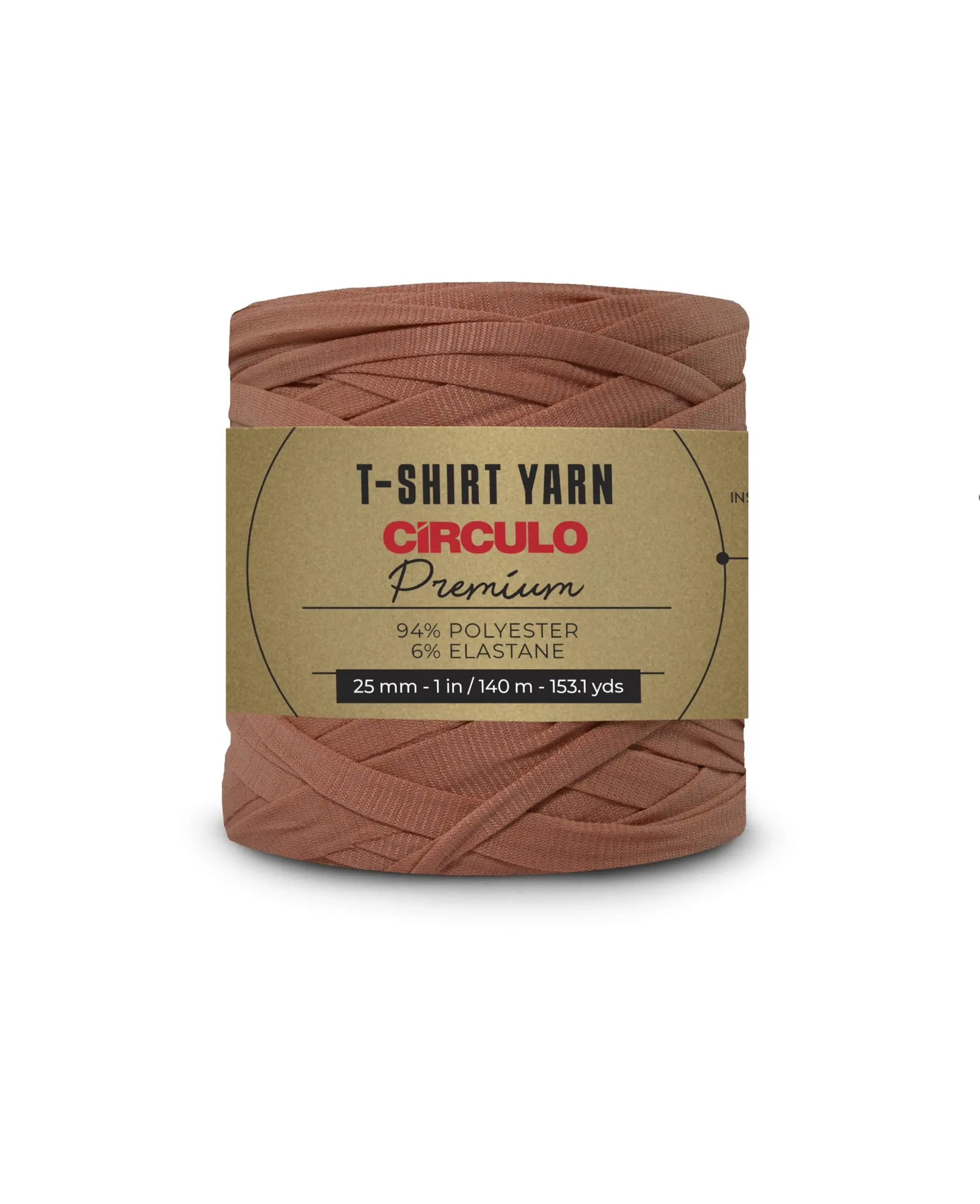 7832 PREMIUM T-SHIRT YARN (94% поліестер, 6% еластан, 270гр. 140м 4 мот. в уп.)